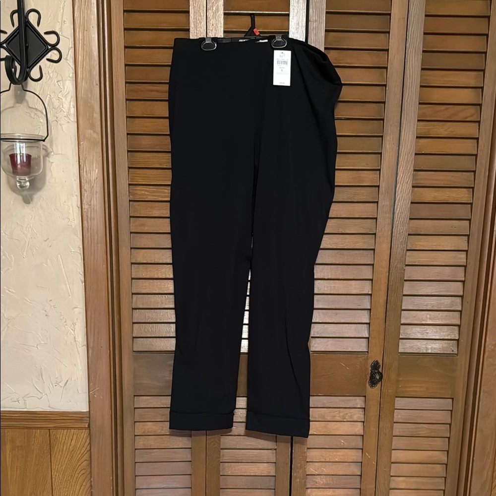 J. Jill Black Straight Leg Pants